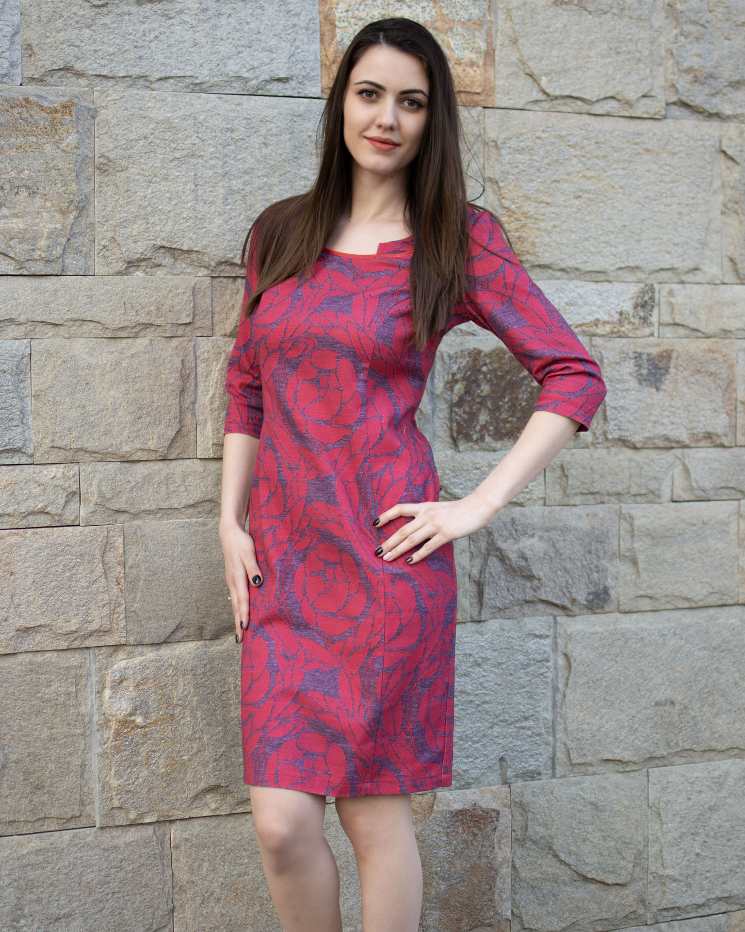 ПАМУЧНА РОКЛЯ С ЩАМПА ПАМУЧНА РОКЛЯ С ЩАМПА