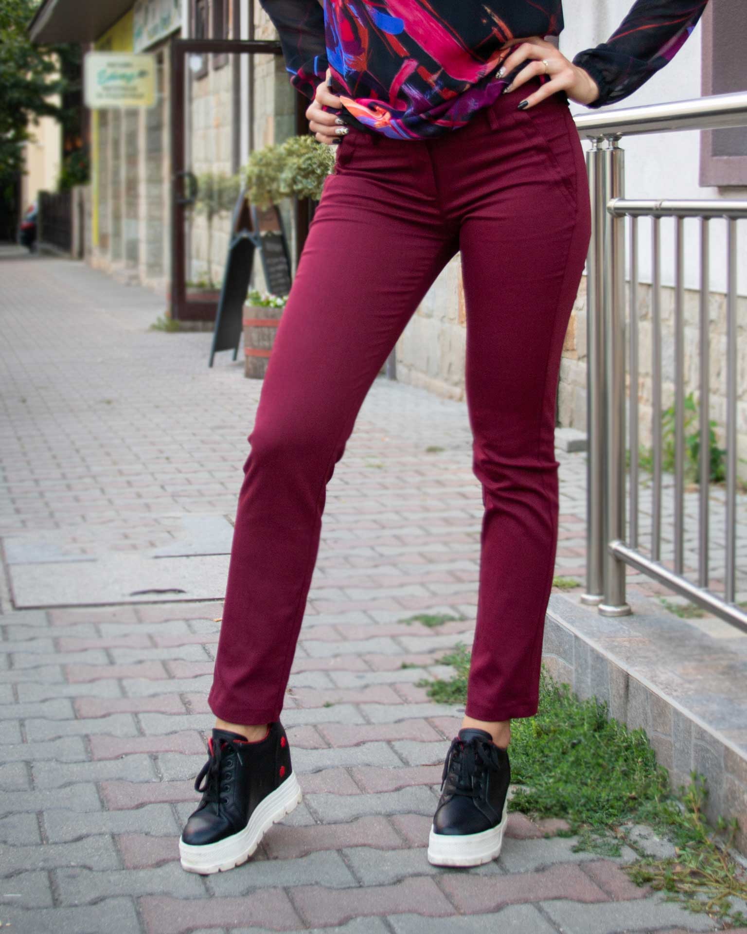 Bordeaux Cotton Pant Bordeaux Cotton Pant