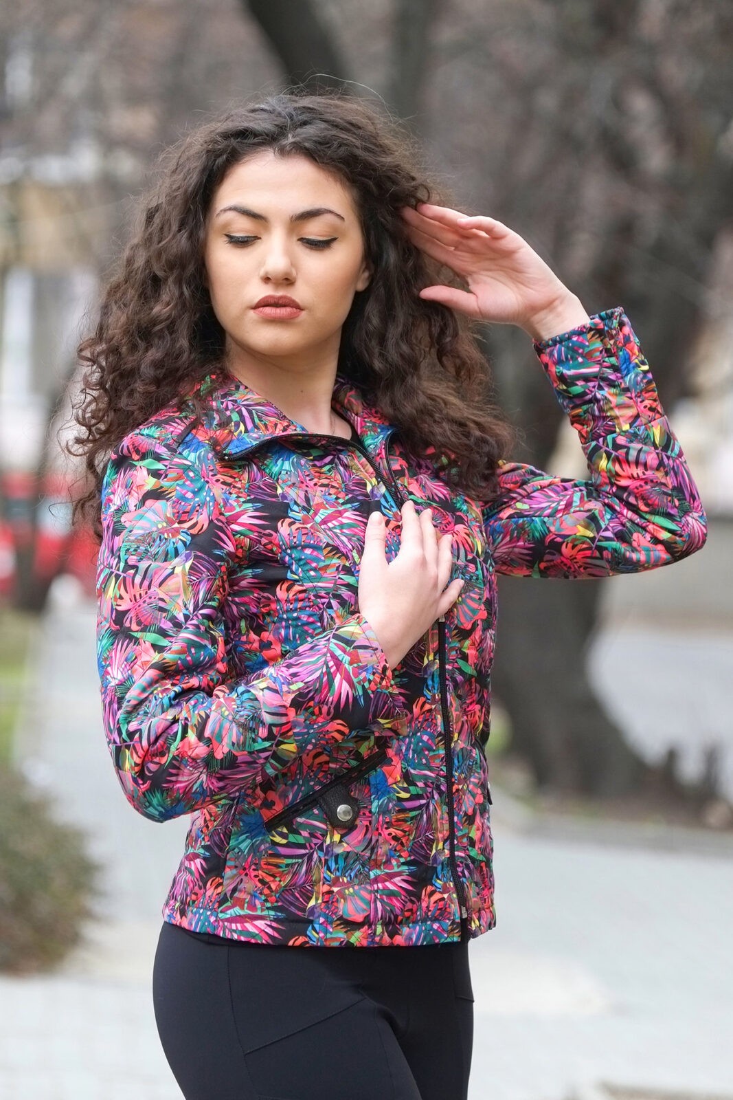 Colourful Padded Jacket