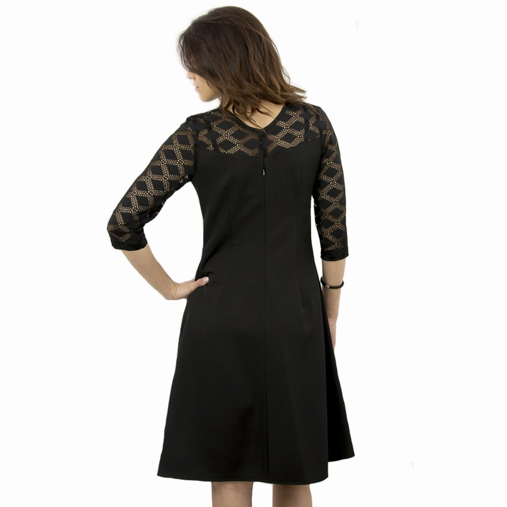 Black Dress With Lace