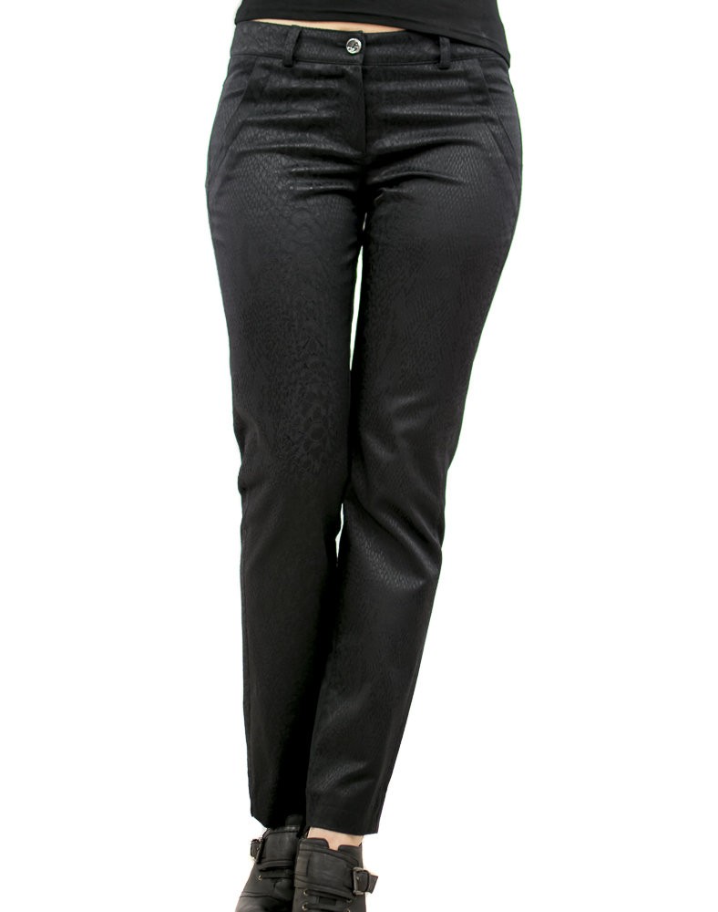 Long Black Jackard Pants Long Black Jackard Pants