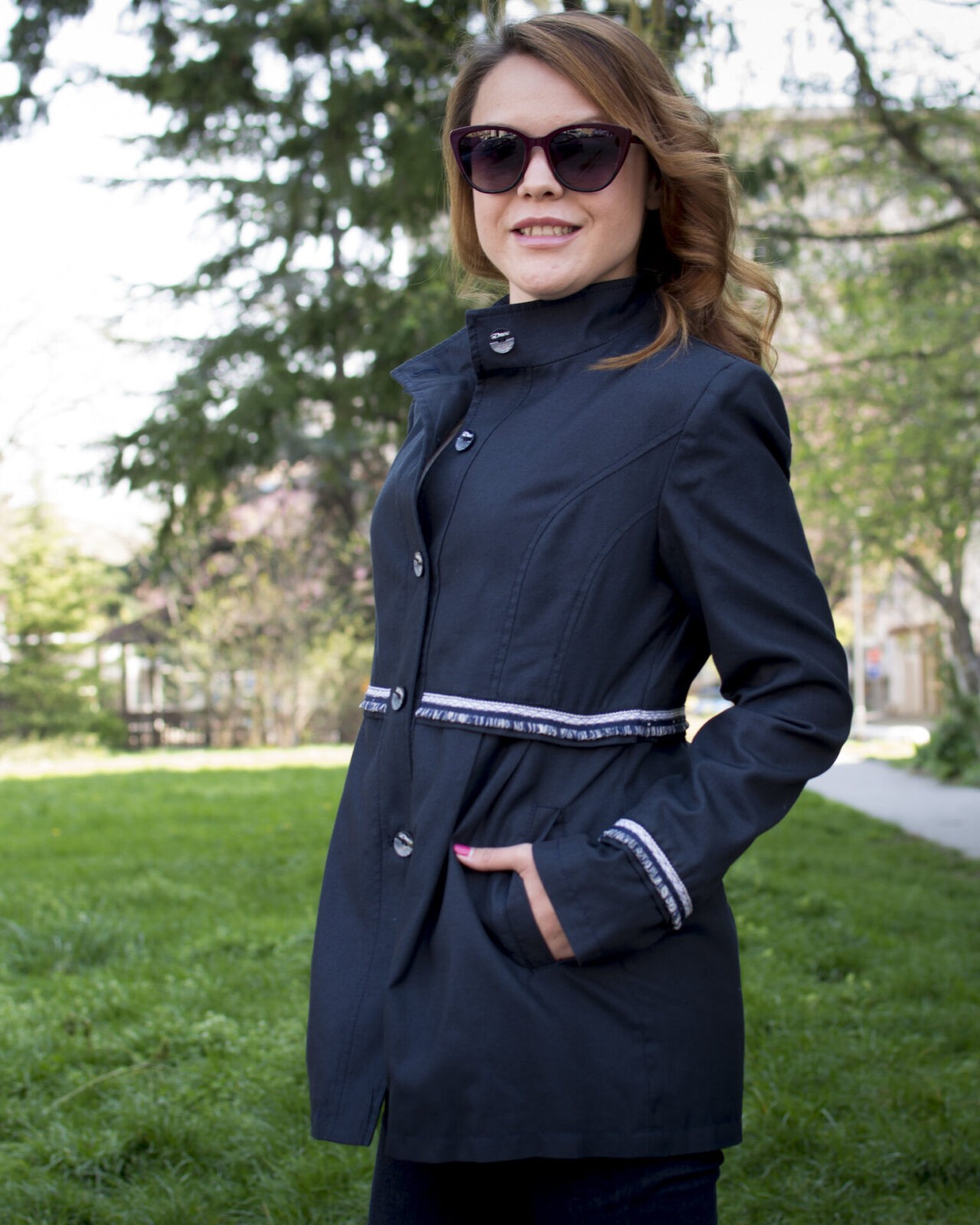 Dark Blue Raincoat Dark Blue Raincoat