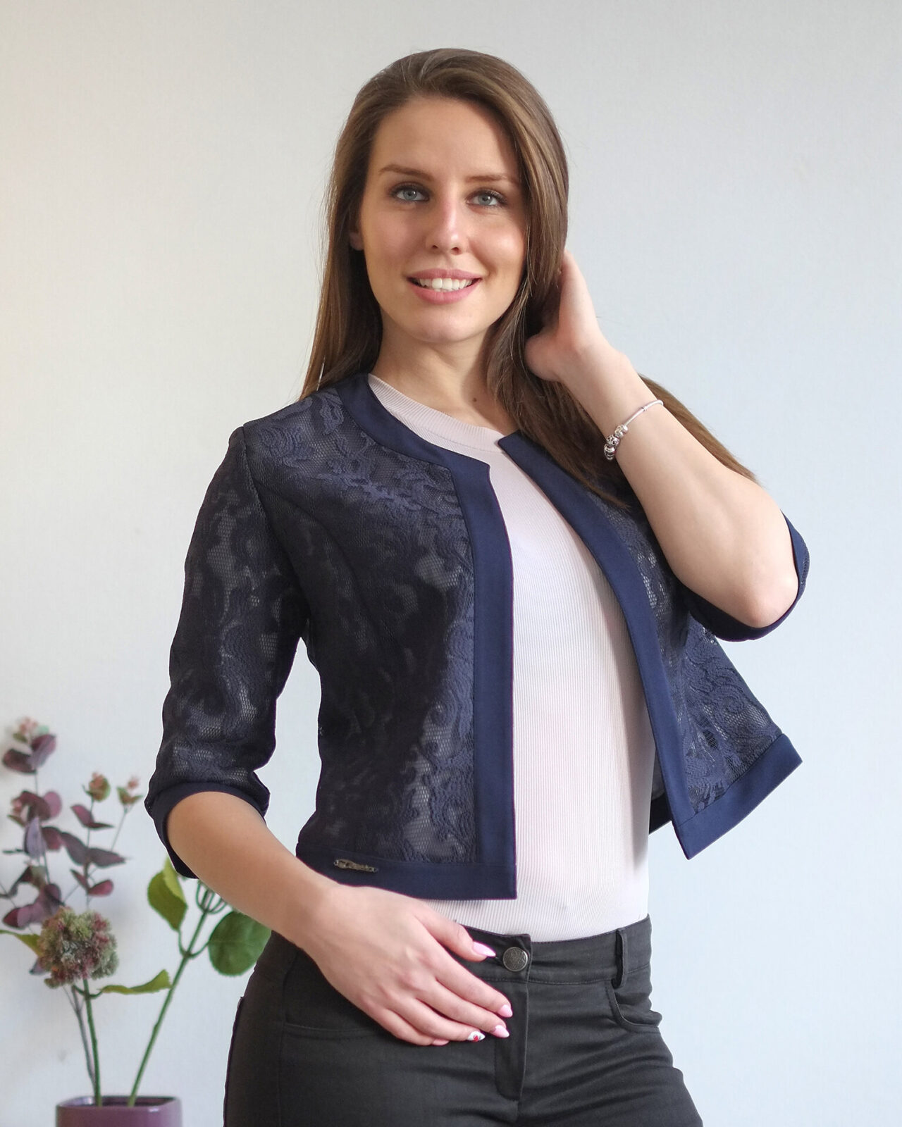 СИНЬО САКО ДАНТЕЛА СИНЬО САКО ДАНТЕЛА