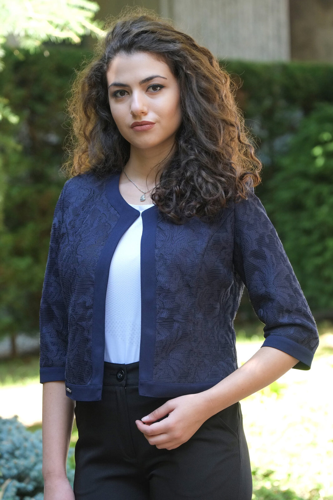 Short Lace Blazer Short Lace Blazer