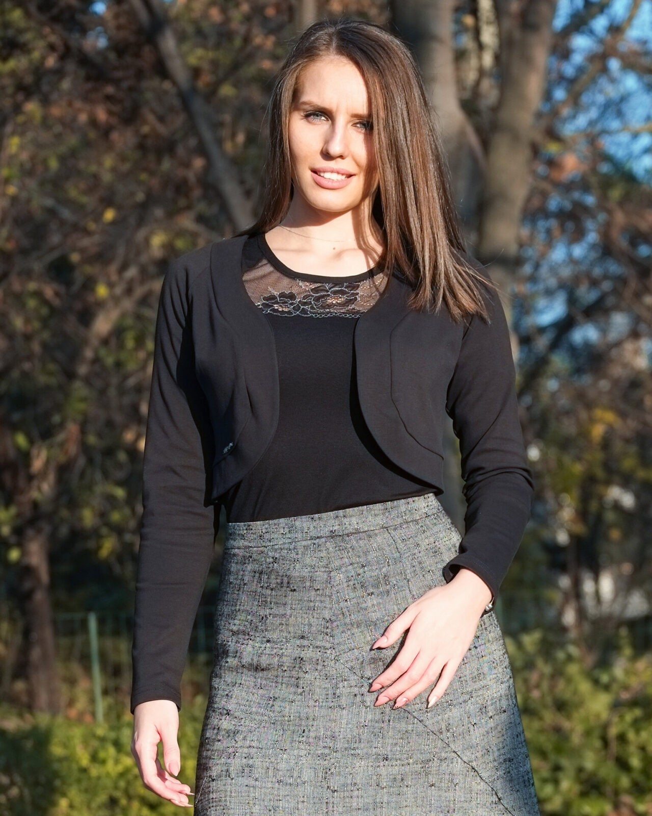 Short Tricot Blazer Short Tricot Blazer