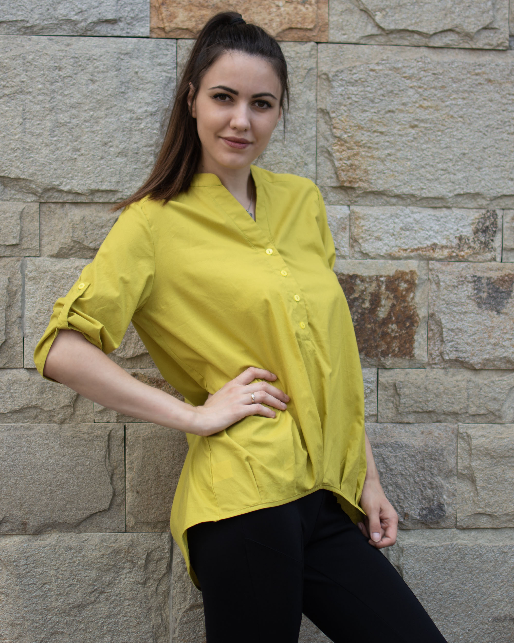 ТУНИКА ПАМУК ЛАЙМ