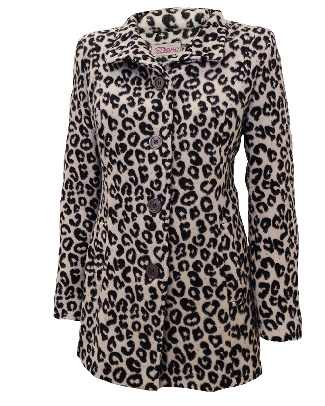 ДАМСКО ПАЛТО С ЛЕОПАРДОВ ПРИНТ ДАМСКО ПАЛТО С ЛЕОПАРДОВ ПРИНТ