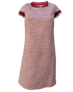 ЕЛЕГАНТНО ДАМСКО САКО РОЗОВО КАРЕ