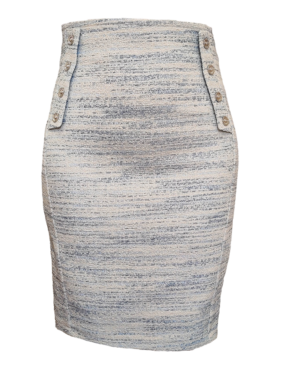 ЕЛЕГАНТНА ДАМСКА ПОЛА МЕЛАНЖИРАНО БУКЛЕ