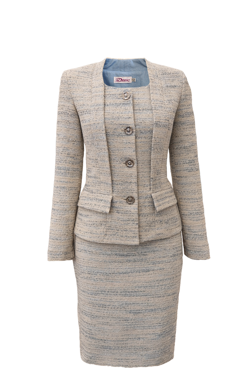 ЕЛЕГАНТНА ДАМСКА ПОЛА МЕЛАНЖИРАНО БУКЛЕ ЕЛЕГАНТНА ДАМСКА ПОЛА МЕЛАНЖИРАНО БУКЛЕ