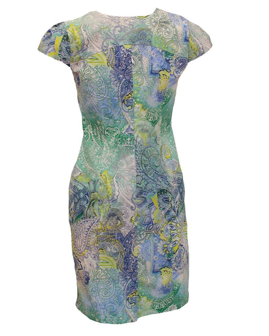 ДАМСКa РОКЛЯ В ЦВЕТНА ЩАМПА ДАМСКa РОКЛЯ В ЦВЕТНА ЩАМПА