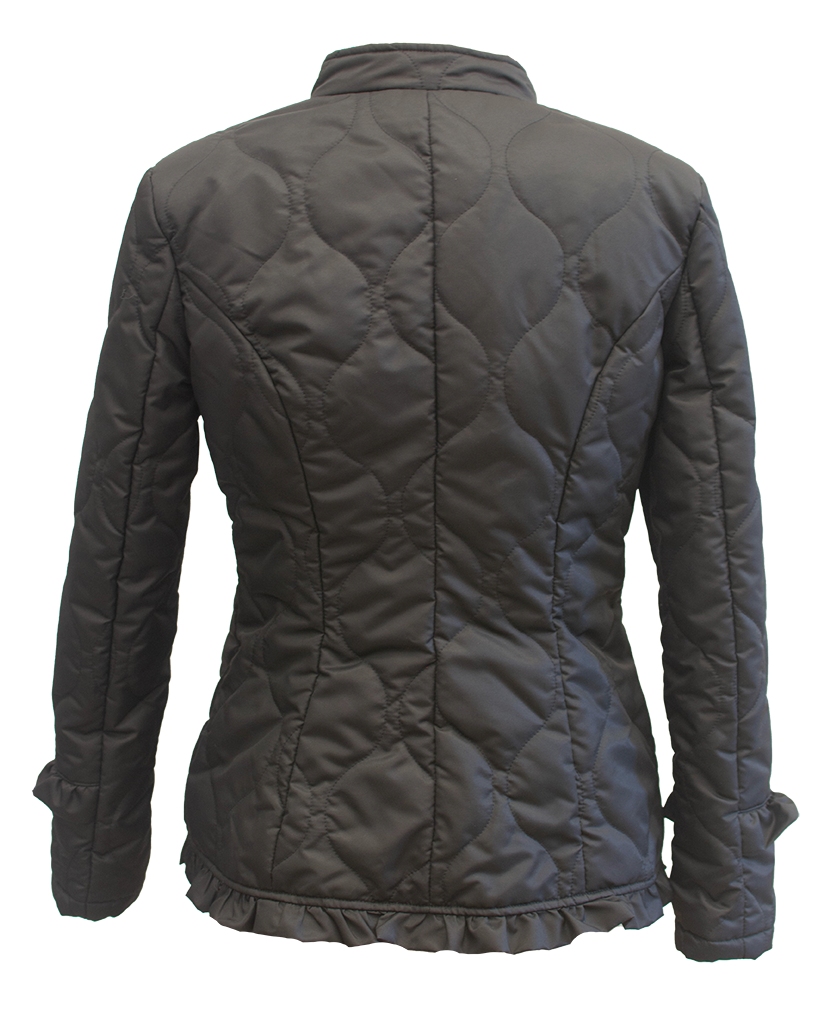 ДАМСКО ЯКЕ С КЪДРИЧКИ В ЧЕРЕН ЦВЯТ ДАМСКО ЯКЕ С КЪДРИЧКИ В ЧЕРЕН ЦВЯТ