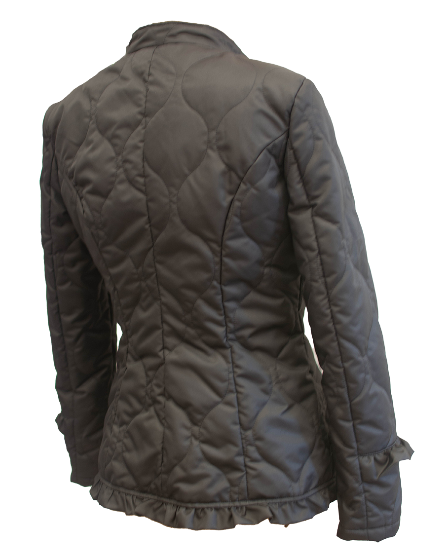 ДАМСКО ЯКЕ С КЪДРИЧКИ В ЧЕРЕН ЦВЯТ ДАМСКО ЯКЕ С КЪДРИЧКИ В ЧЕРЕН ЦВЯТ