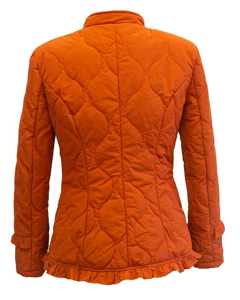 ДАМСКО ЯКЕ С КЪДРИЧКИ В ОРАНЖЕВ ЦВЯТ ДАМСКО ЯКЕ С КЪДРИЧКИ В ОРАНЖЕВ ЦВЯТ