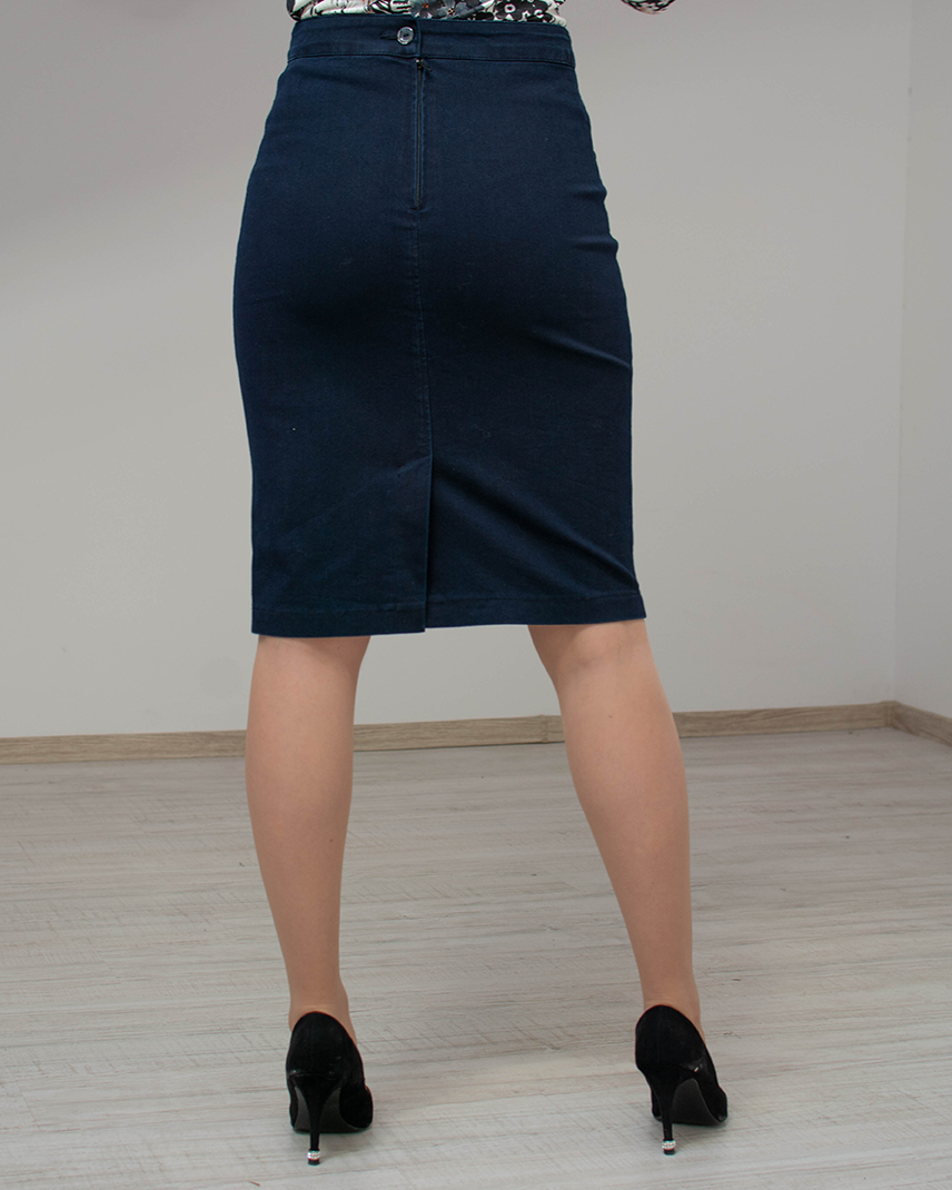 ЕЛЕГАНТНА ДАМСКА ПОЛА ИНДИГО ЕЛЕГАНТНА ДАМСКА ПОЛА ИНДИГО