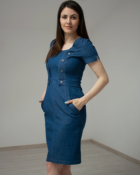 ДАМСКА ДЪНКОВА РОКЛЯ ДАМСКА ДЪНКОВА РОКЛЯ