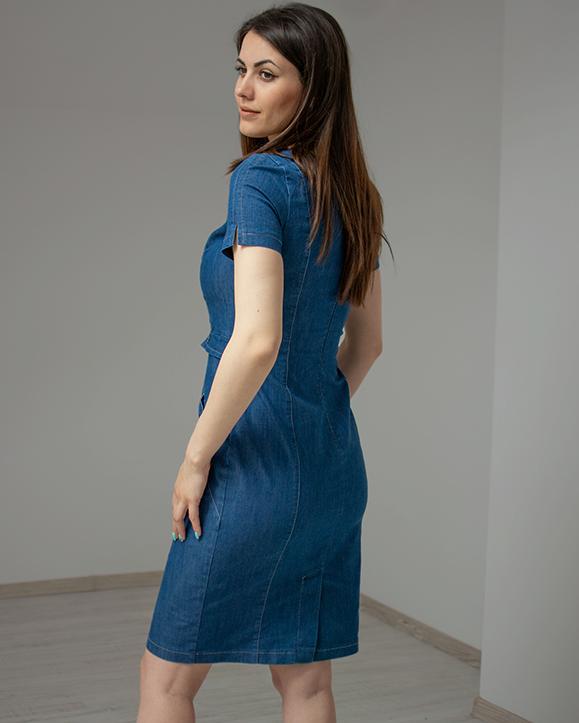 ДАМСКА ДЪНКОВА РОКЛЯ ДАМСКА ДЪНКОВА РОКЛЯ