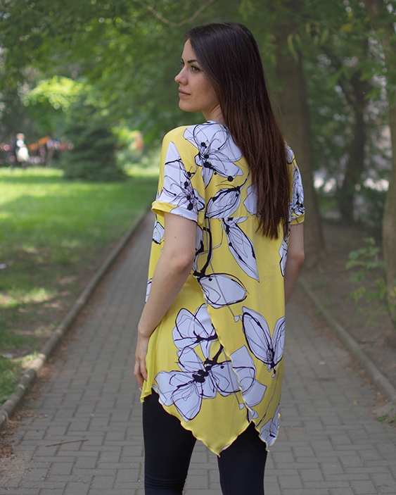 ДАМСКА ТУНИКА В ЖЪЛТ ЦВЯТ ДАМСКА ТУНИКА В ЖЪЛТ ЦВЯТ