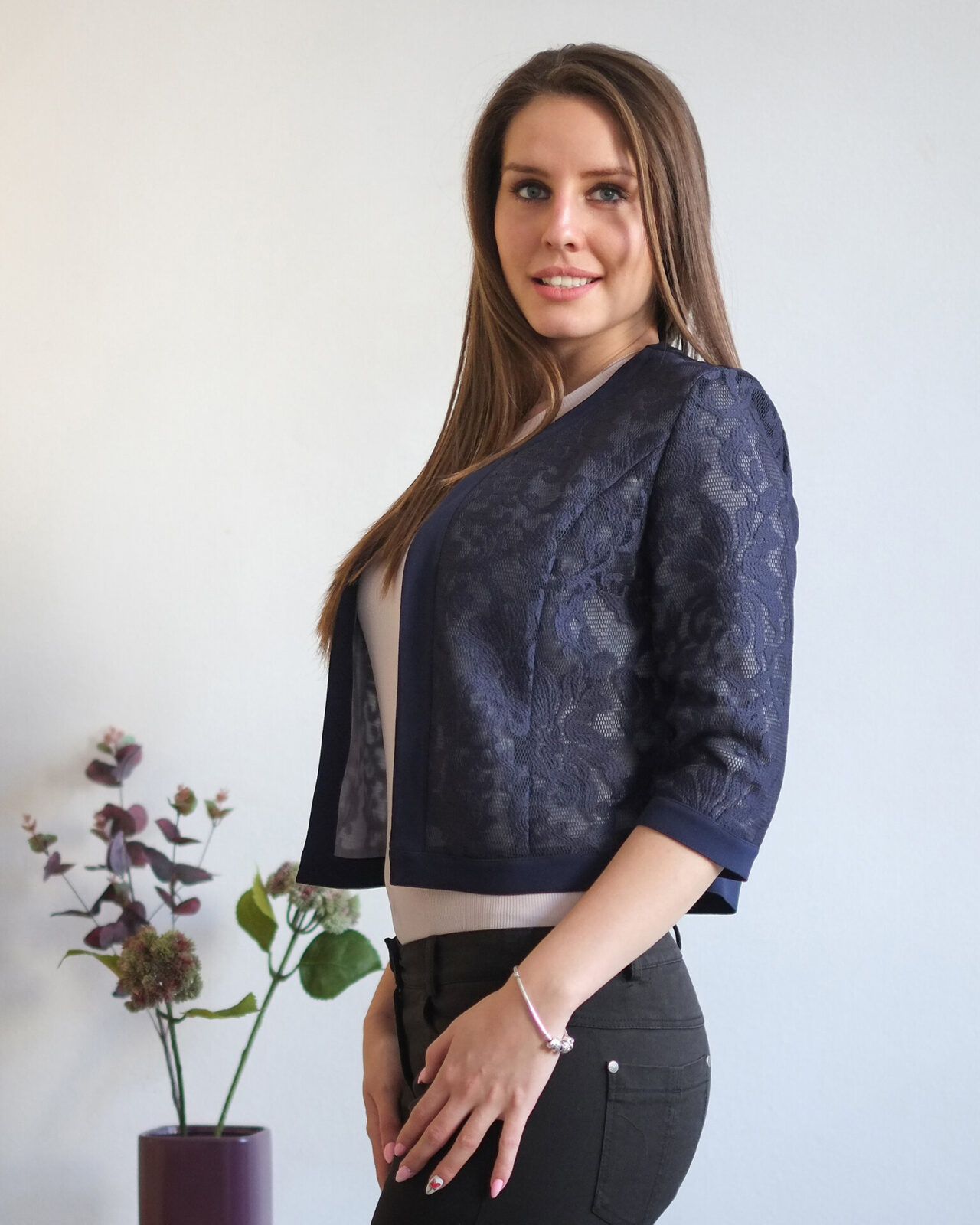 СИНЬО САКО ДАНТЕЛА СИНЬО САКО ДАНТЕЛА