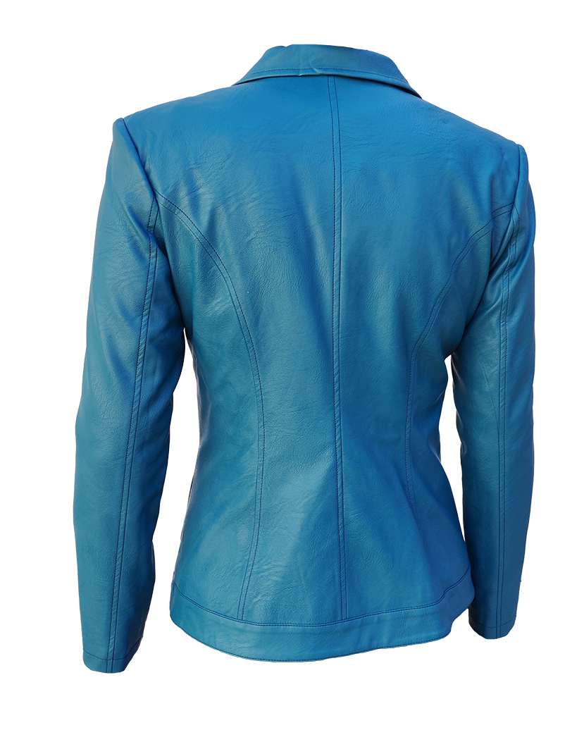 ЕЛЕГАНТНО ДАМСКО ЯКЕ В СИН ЦВЯТ ЕЛЕГАНТНО ДАМСКО ЯКЕ В СИН ЦВЯТ