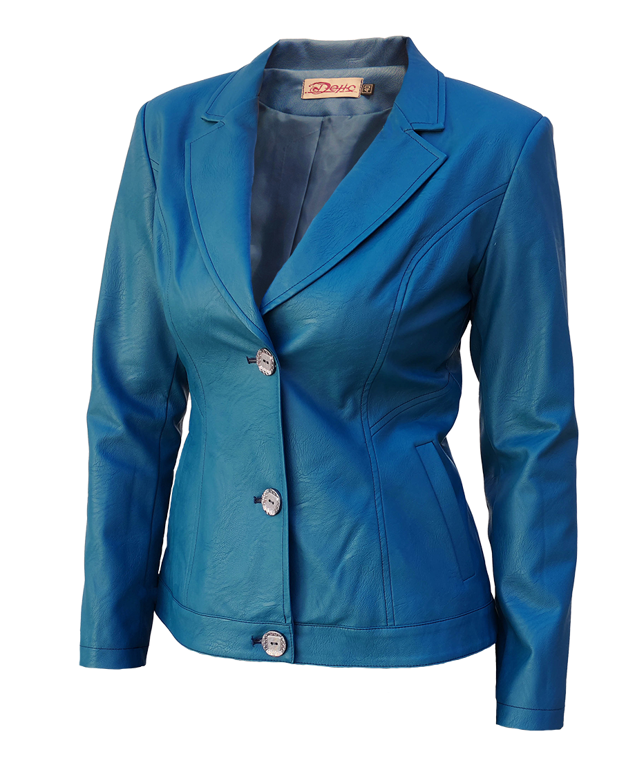 ЕЛЕГАНТНО ДАМСКО ЯКЕ В СИН ЦВЯТ ЕЛЕГАНТНО ДАМСКО ЯКЕ В СИН ЦВЯТ