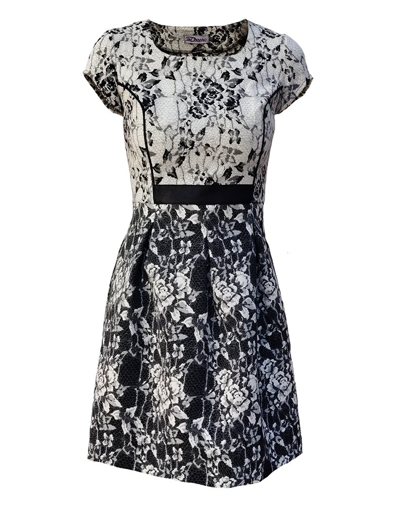 ЕЛЕГАНТНА ДАМСКА РОКЛЯ ЕЛЕГАНТНА ДАМСКА РОКЛЯ